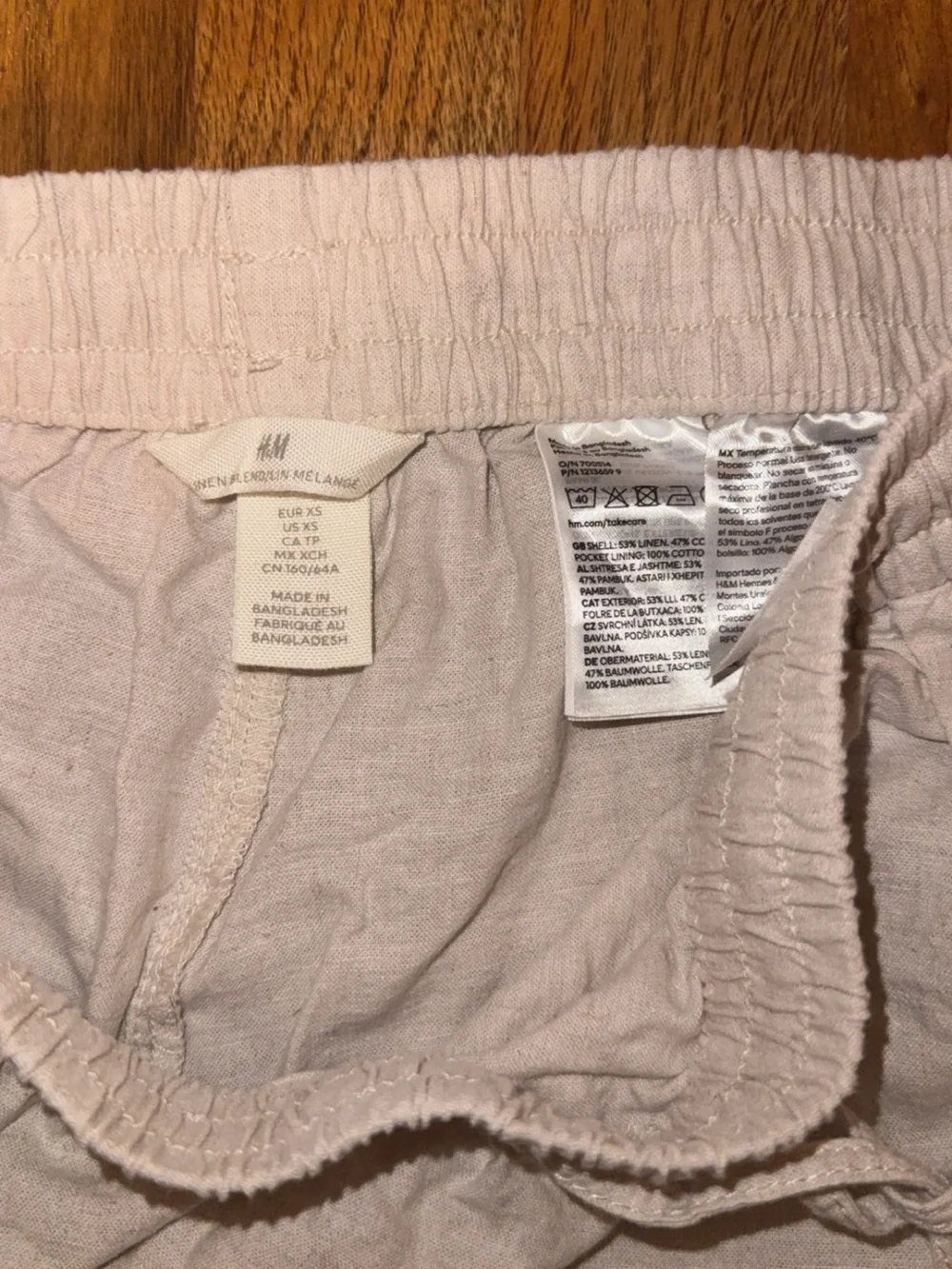 H&M light beige